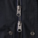 REWORK® STORMFISHER WAX JACKET - N° 021 Coats & Jackets MEDIUM / BLUE - BRUT Clothing US