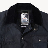 REWORK® STORMFISHER WAX JACKET - N° 022 Coats & Jackets MEDIUM / BLUE - BRUT Clothing US