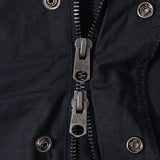 REWORK® STORMFISHER WAX JACKET - N° 022 Coats & Jackets MEDIUM / BLUE - BRUT Clothing US
