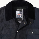 REWORK® STORMFISHER WAX JACKET - N° 023 Coats & Jackets MEDIUM / BLUE - BRUT Clothing US