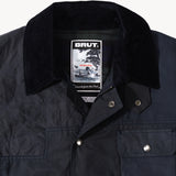 REWORK® STORMFISHER WAX JACKET - N° 023 Coats & Jackets MEDIUM / BLUE - BRUT Clothing US