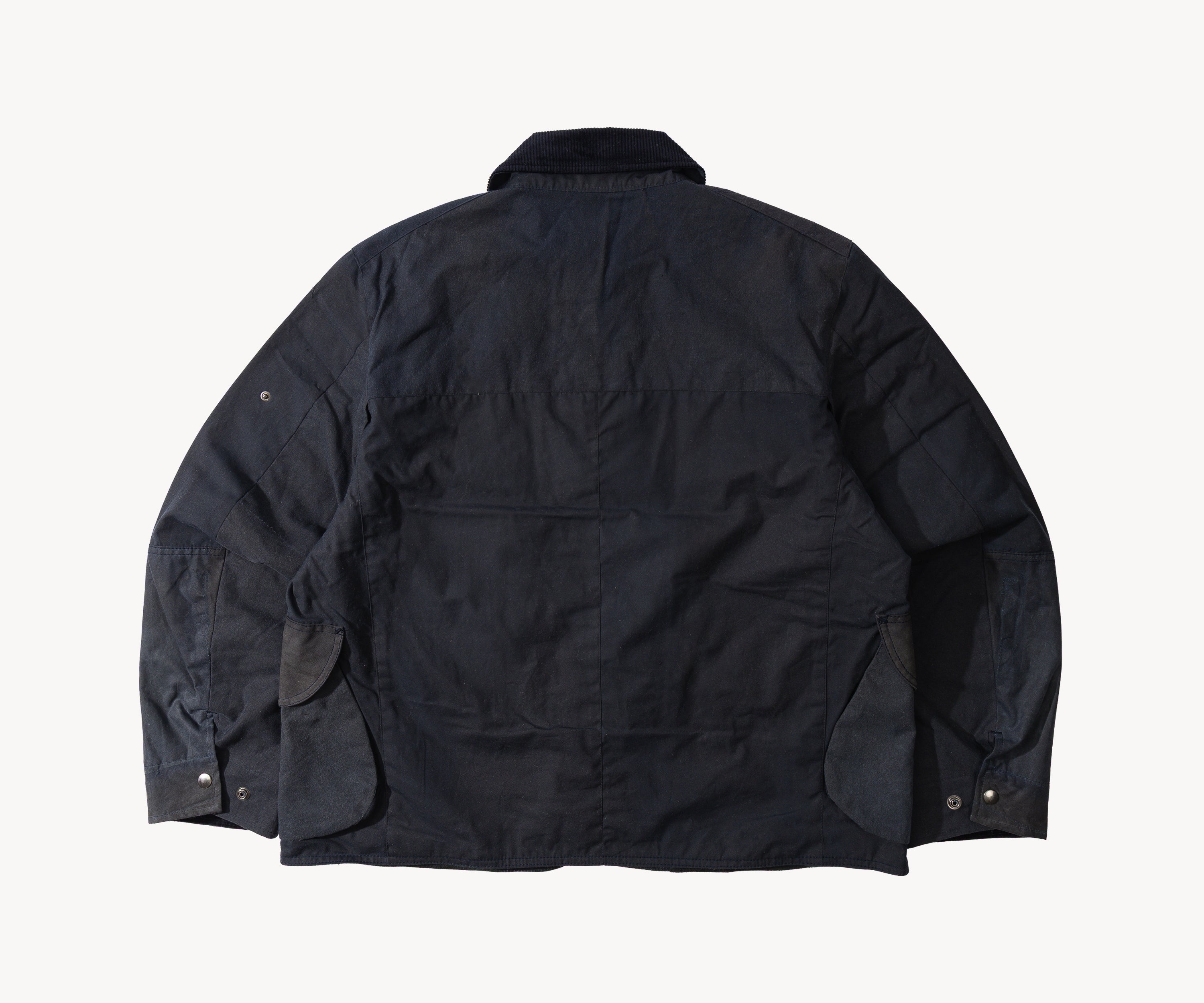 REWORK® STORMFISHER WAX JACKET - N° 023 Coats & Jackets MEDIUM / BLUE - BRUT Clothing US