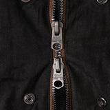 REWORK® STORMFISHER WAX JACKET - N° 026 Coats & Jackets LARGE / BROWN - BRUT Clothing US