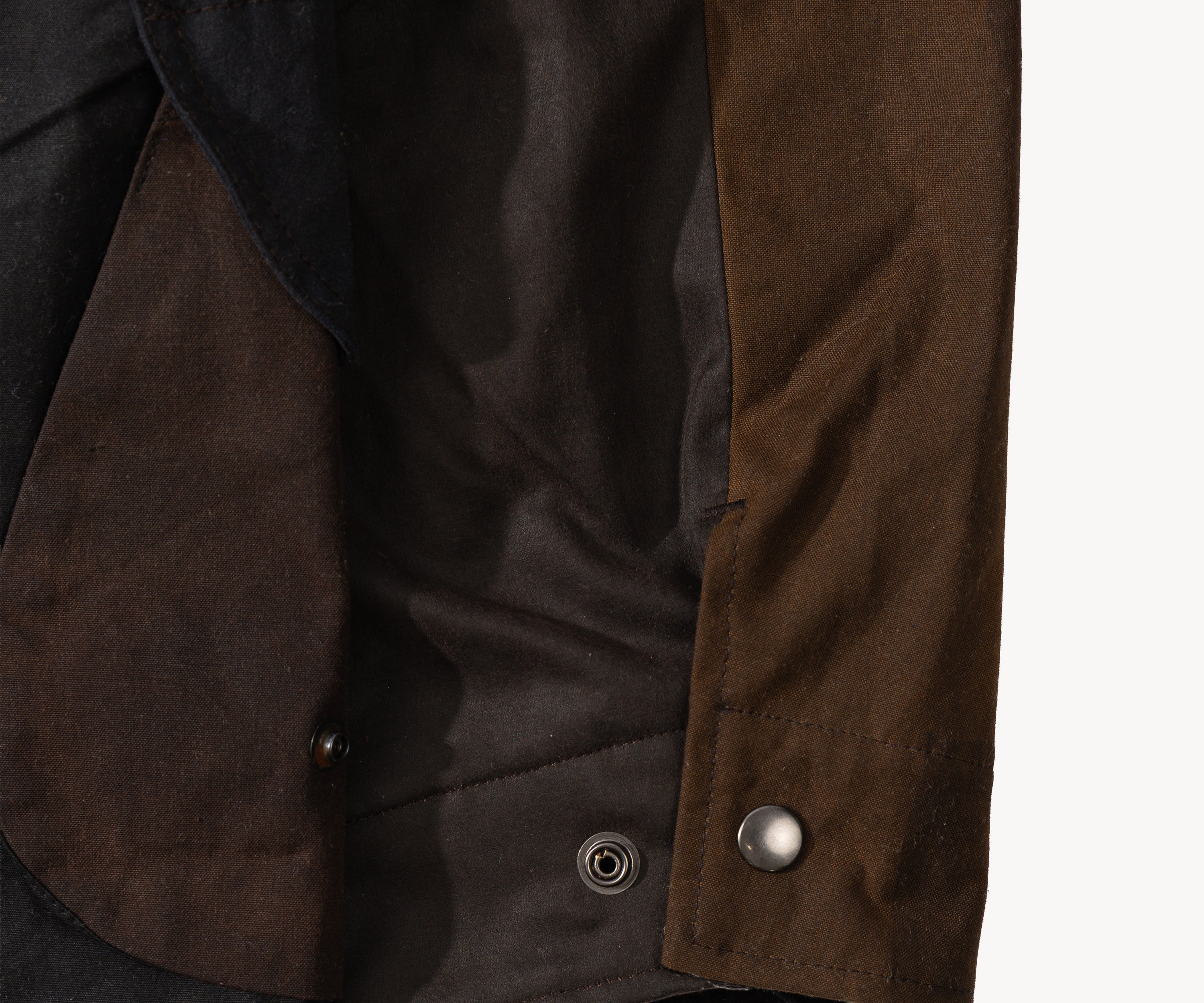 REWORK® STORMFISHER WAX JACKET - N° 026 Coats & Jackets LARGE / BROWN - BRUT Clothing US