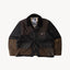 REWORK® STORMFISHER WAX JACKET - N° 027 Coats & Jackets LARGE / BROWN - BRUT Clothing US