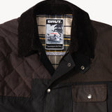 REWORK® STORMFISHER WAX JACKET - N° 027 Coats & Jackets LARGE / BROWN - BRUT Clothing US