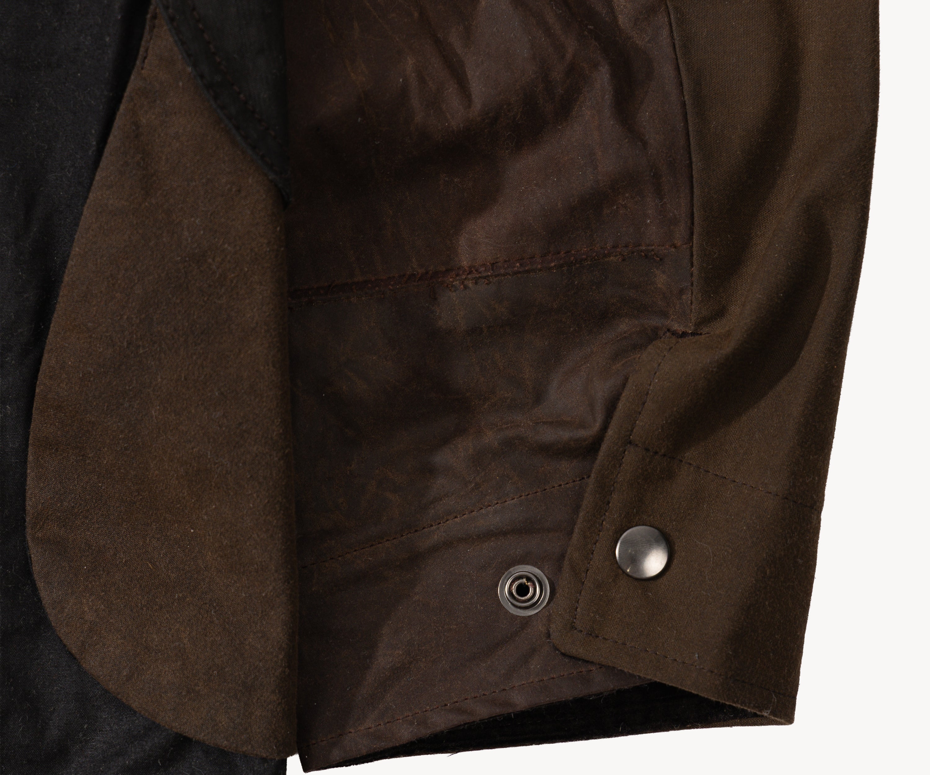 REWORK® STORMFISHER WAX JACKET - N° 027 Coats & Jackets LARGE / BROWN - BRUT Clothing US