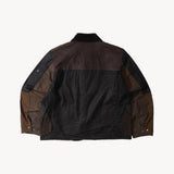 REWORK® STORMFISHER WAX JACKET - N° 028 Coats & Jackets LARGE / BROWN - BRUT Clothing US