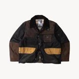 REWORK® STORMFISHER WAX JACKET - N° 029 Coats & Jackets LARGE / BROWN - BRUT Clothing US