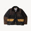 REWORK® STORMFISHER WAX JACKET - N° 029 Coats & Jackets LARGE / BROWN - BRUT Clothing US