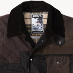 REWORK® STORMFISHER WAX JACKET - N° 029 Coats & Jackets LARGE / BROWN - BRUT Clothing US