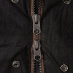 REWORK® STORMFISHER WAX JACKET - N° 029 Coats & Jackets LARGE / BROWN - BRUT Clothing US