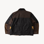 REWORK® STORMFISHER WAX JACKET - N° 029 Coats & Jackets LARGE / BROWN - BRUT Clothing US