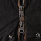 REWORK® STORMFISHER WAX JACKET - N° 030 Coats & Jackets LARGE / BROWN - BRUT Clothing US