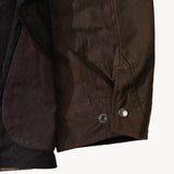 REWORK® STORMFISHER WAX JACKET - N° 030 Coats & Jackets LARGE / BROWN - BRUT Clothing US