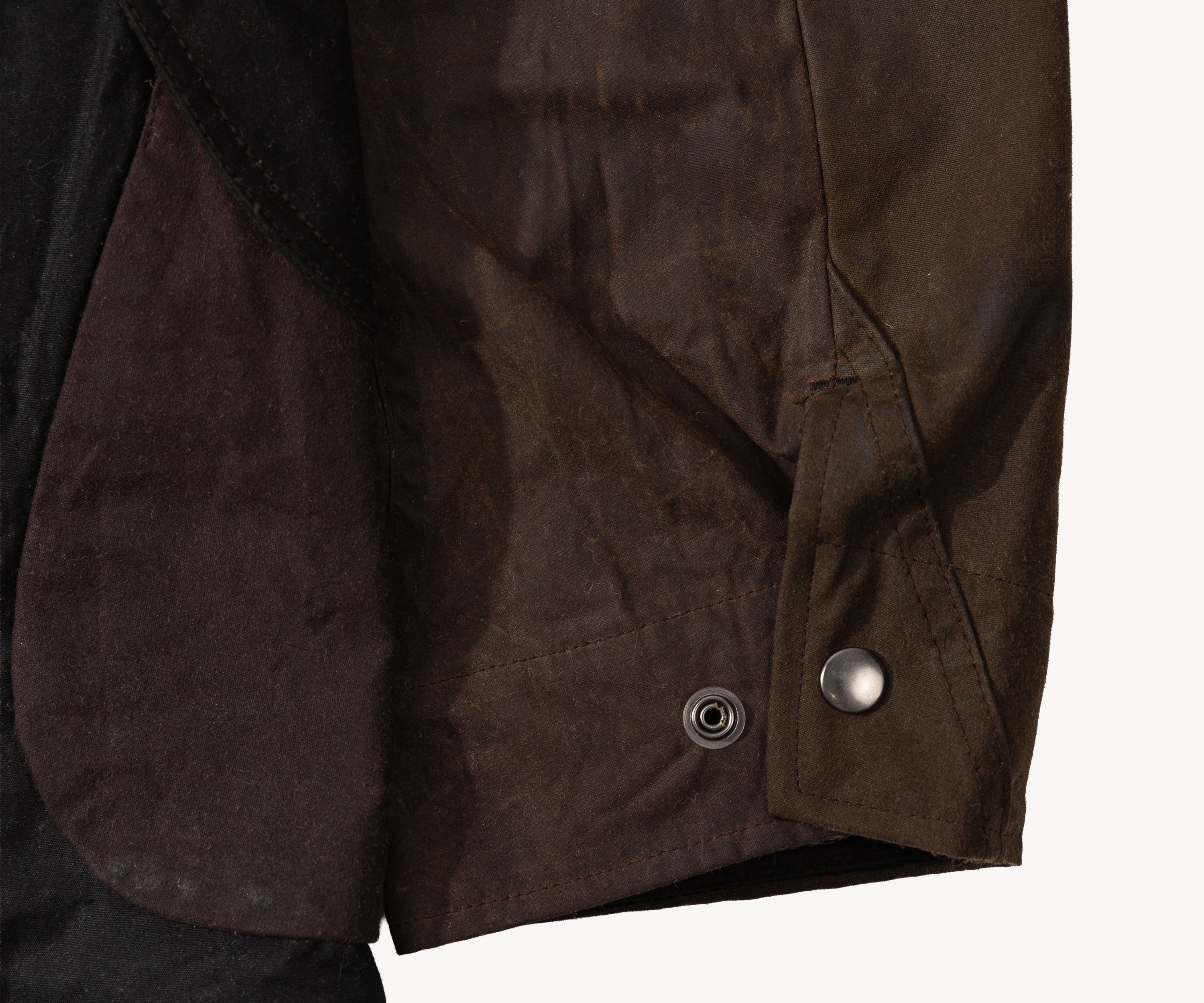 REWORK® STORMFISHER WAX JACKET - N° 030 Coats & Jackets LARGE / BROWN - BRUT Clothing US