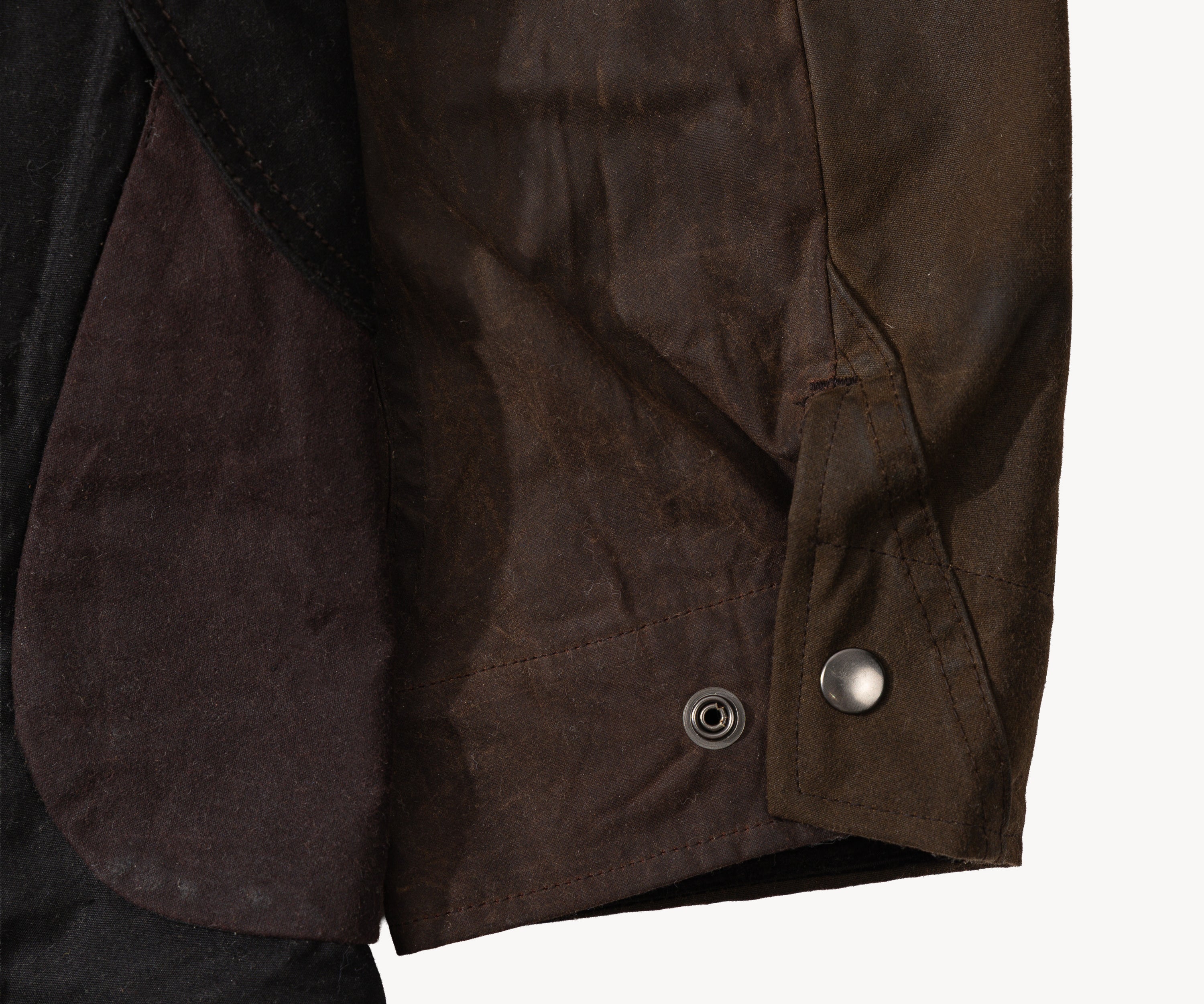 REWORK® STORMFISHER WAX JACKET - N° 030 Coats & Jackets LARGE / BROWN - BRUT Clothing US