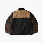 REWORK® STORMFISHER WAX JACKET - N° 030 Coats & Jackets LARGE / BROWN - BRUT Clothing US