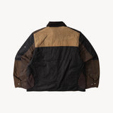 REWORK® STORMFISHER WAX JACKET - N° 030 Coats & Jackets LARGE / BROWN - BRUT Clothing US