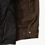 REWORK® STORMFISHER WAX JACKET - N° 031 Coats & Jackets LARGE / BROWN - BRUT Clothing US