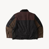 REWORK® STORMFISHER WAX JACKET - N° 031 Coats & Jackets LARGE / BROWN - BRUT Clothing US