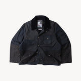 REWORK® STORMFISHER WAX JACKET - N° 034 Coats & Jackets LARGE / BLUE - BRUT Clothing US