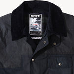 REWORK® STORMFISHER WAX JACKET - N° 034 Coats & Jackets LARGE / BLUE - BRUT Clothing US
