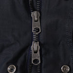 REWORK® STORMFISHER WAX JACKET - N° 034 Coats & Jackets LARGE / BLUE - BRUT Clothing US
