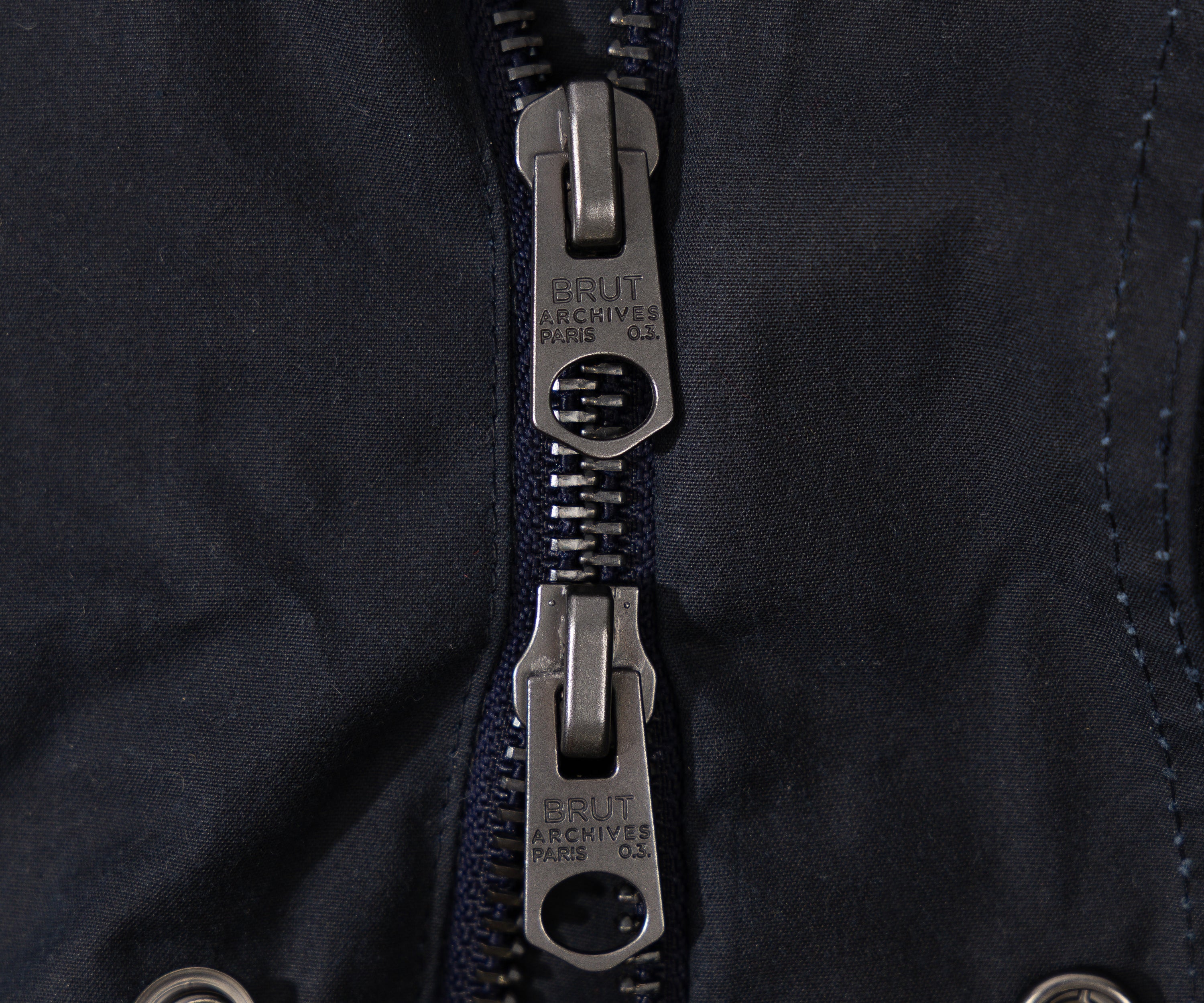 REWORK® STORMFISHER WAX JACKET - N° 034 Coats & Jackets LARGE / BLUE - BRUT Clothing US