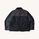REWORK® STORMFISHER WAX JACKET - N° 034 Coats & Jackets LARGE / BLUE - BRUT Clothing US