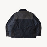REWORK® STORMFISHER WAX JACKET - N° 034 Coats & Jackets LARGE / BLUE - BRUT Clothing US