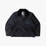 REWORK® STORMFISHER WAX JACKET - N° 035 Coats & Jackets LARGE / BLUE - BRUT Clothing US