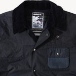 REWORK® STORMFISHER WAX JACKET - N° 035 Coats & Jackets LARGE / BLUE - BRUT Clothing US