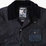 REWORK® STORMFISHER WAX JACKET - N° 035 Coats & Jackets LARGE / BLUE - BRUT Clothing US