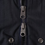 REWORK® STORMFISHER WAX JACKET - N° 035 Coats & Jackets LARGE / BLUE - BRUT Clothing US