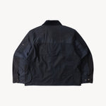 REWORK® STORMFISHER WAX JACKET - N° 035 Coats & Jackets LARGE / BLUE - BRUT Clothing US