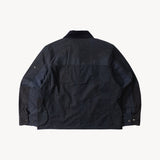 REWORK® STORMFISHER WAX JACKET - N° 035 Coats & Jackets LARGE / BLUE - BRUT Clothing US