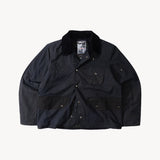 REWORK® STORMFISHER WAX JACKET - N° 036 Coats & Jackets LARGE / BLUE - BRUT Clothing US