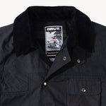 REWORK® STORMFISHER WAX JACKET - N° 036 Coats & Jackets LARGE / BLUE - BRUT Clothing US