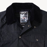 REWORK® STORMFISHER WAX JACKET - N° 036 Coats & Jackets LARGE / BLUE - BRUT Clothing US