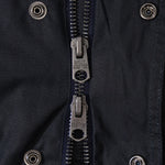 REWORK® STORMFISHER WAX JACKET - N° 036 Coats & Jackets LARGE / BLUE - BRUT Clothing US