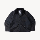 REWORK® STORMFISHER WAX JACKET - N° 038 Coats & Jackets LARGE / BLUE - BRUT Clothing US