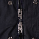 REWORK® STORMFISHER WAX JACKET - N° 038 Coats & Jackets LARGE / BLUE - BRUT Clothing US