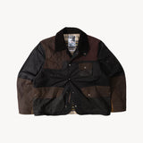 REWORK® STORMFISHER WAX JACKET - N° 041 Coats & Jackets X-LARGE / BROWN - BRUT Clothing US