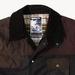 REWORK® STORMFISHER WAX JACKET - N° 041 Coats & Jackets X-LARGE / BROWN - BRUT Clothing US