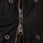 REWORK® STORMFISHER WAX JACKET - N° 041 Coats & Jackets X-LARGE / BROWN - BRUT Clothing US
