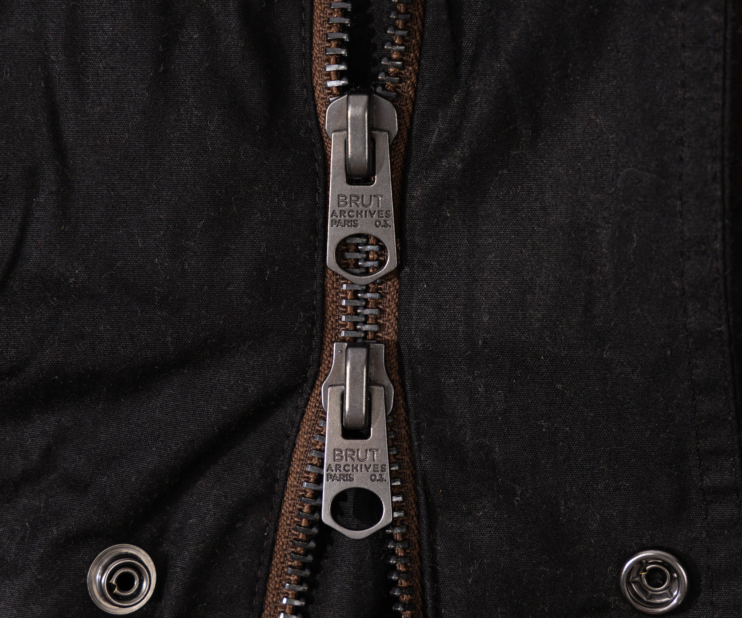 REWORK® STORMFISHER WAX JACKET - N° 041 Coats & Jackets X-LARGE / BROWN - BRUT Clothing US