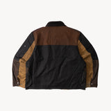 REWORK® STORMFISHER WAX JACKET - N° 041 Coats & Jackets X-LARGE / BROWN - BRUT Clothing US
