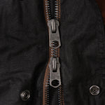 REWORK® STORMFISHER WAX JACKET - N° 042 Coats & Jackets X-LARGE / BROWN - BRUT Clothing US