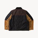REWORK® STORMFISHER WAX JACKET - N° 042 Coats & Jackets X-LARGE / BROWN - BRUT Clothing US